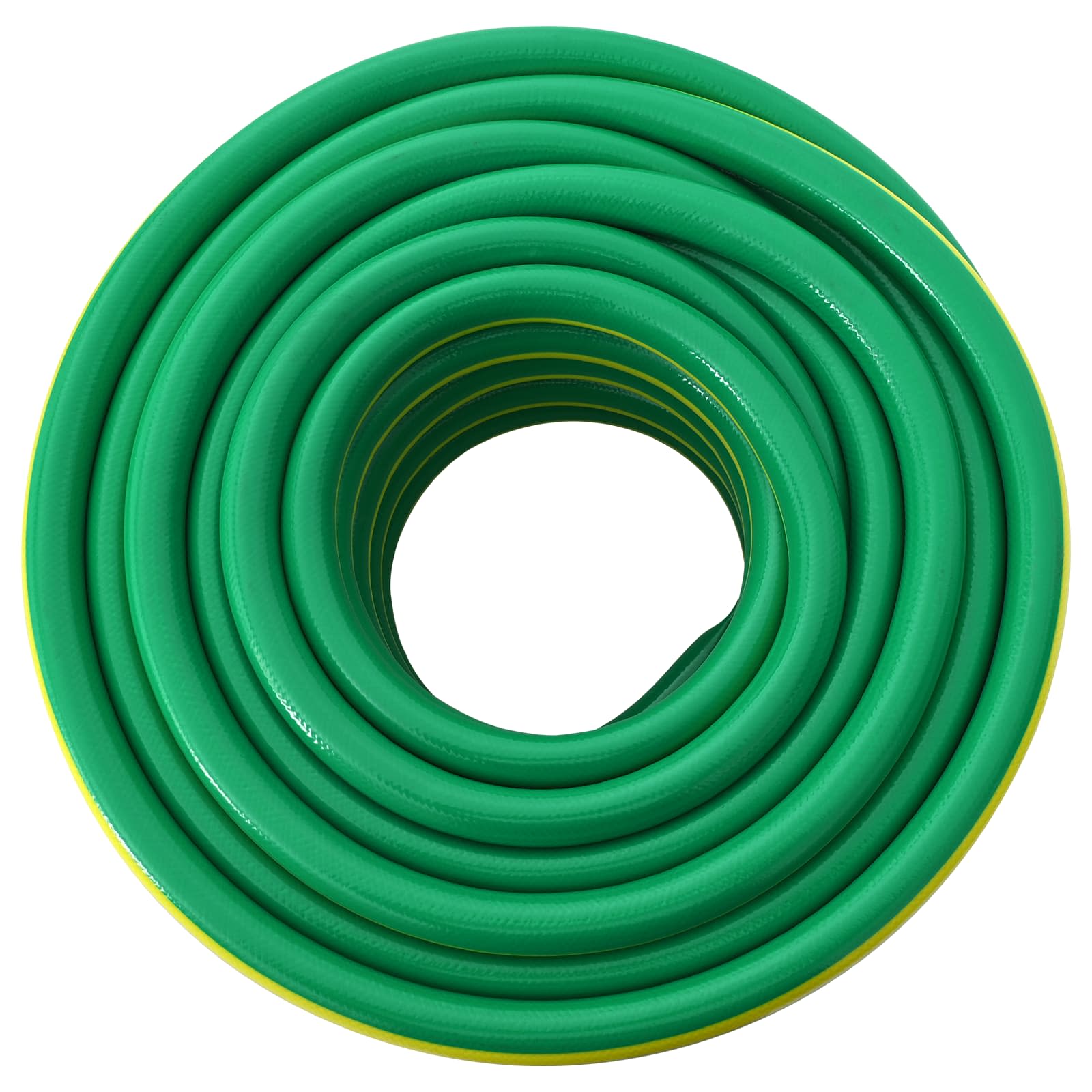 vidaXL Gartenschlauch 5-lagig Grün und Gelb 3 / 4'' 10 m PVC