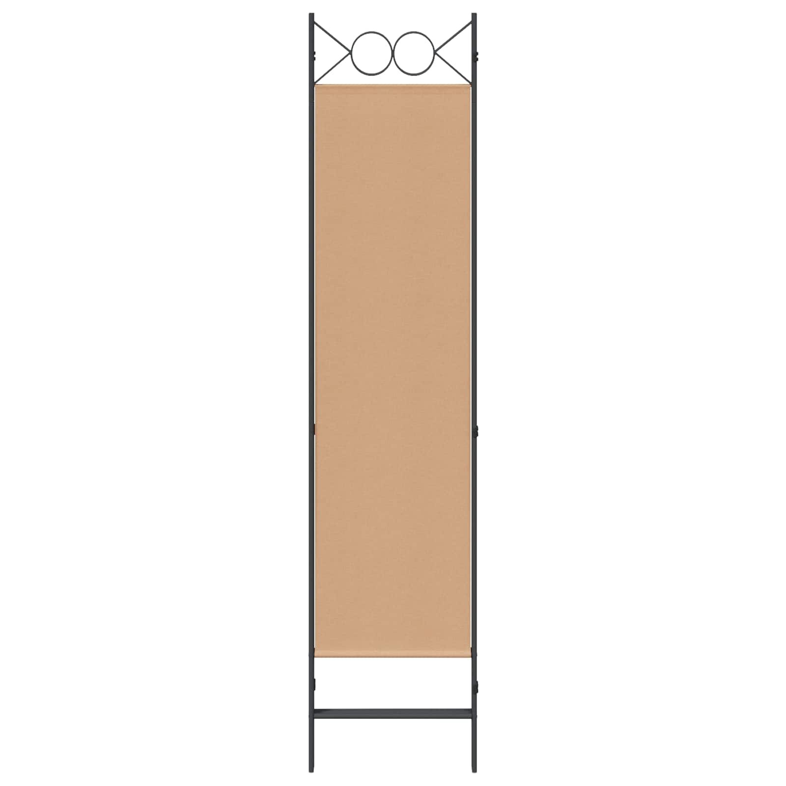 vidaXL 3-teiliger Raumteiler Beige 120 x 180 cm Stoff
