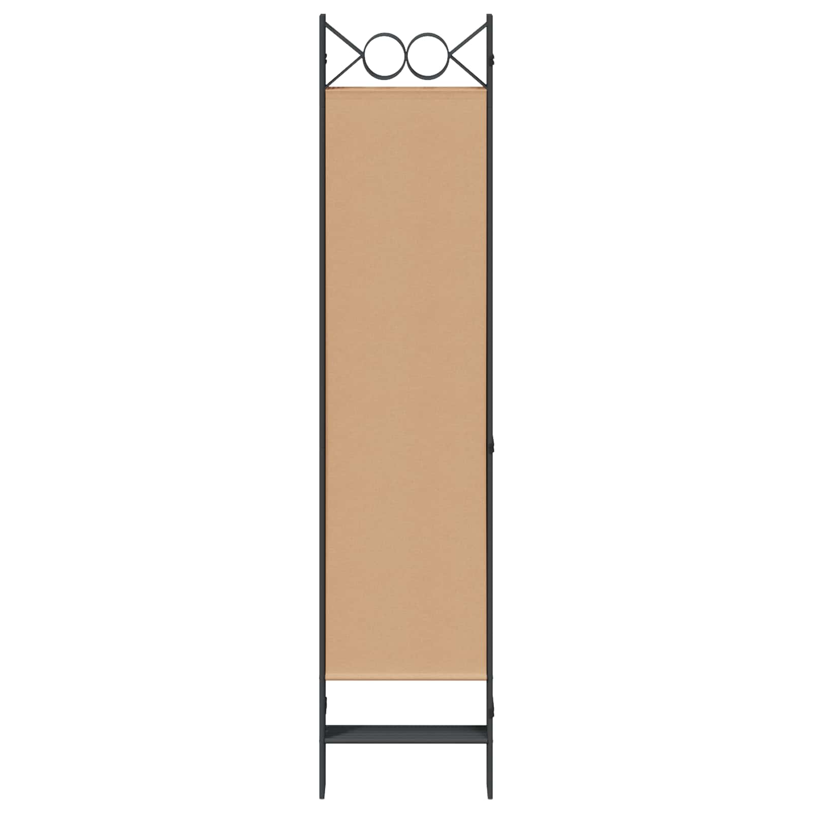vidaXL 6-teiliger Raumtrenner Beige 240 x 180 cm Stoff