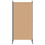 vidaXL 2-teiliger Raumteiler Beige 175 x 180 cm Stoff