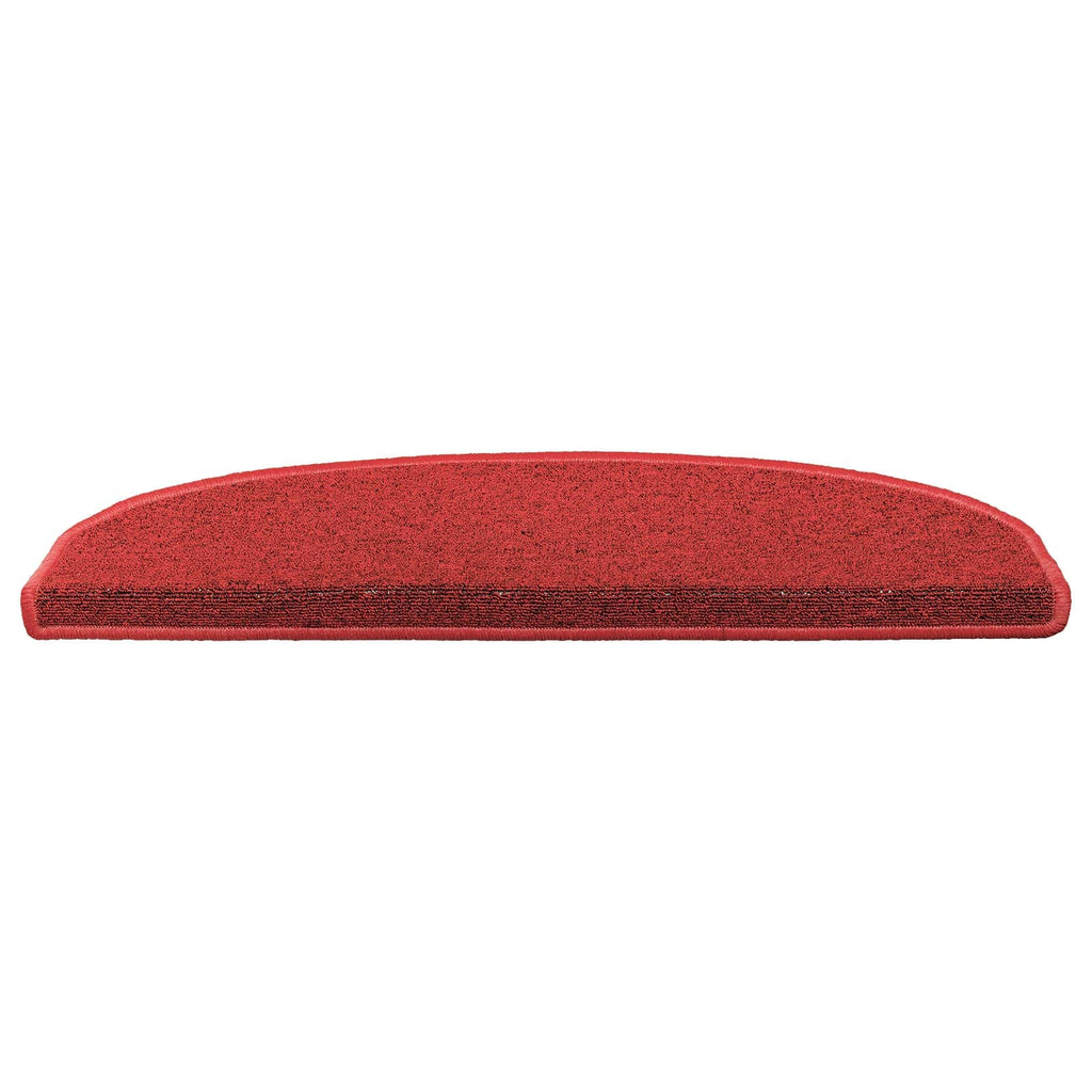 vidaXL Selbstklebende Treppenschoner 15 pcs Rot 80 x 24,5 x 3,5 cm