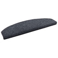 vidaXL Selbstklebende Treppenschoner 15 pcs Dunkelgrau und Blau