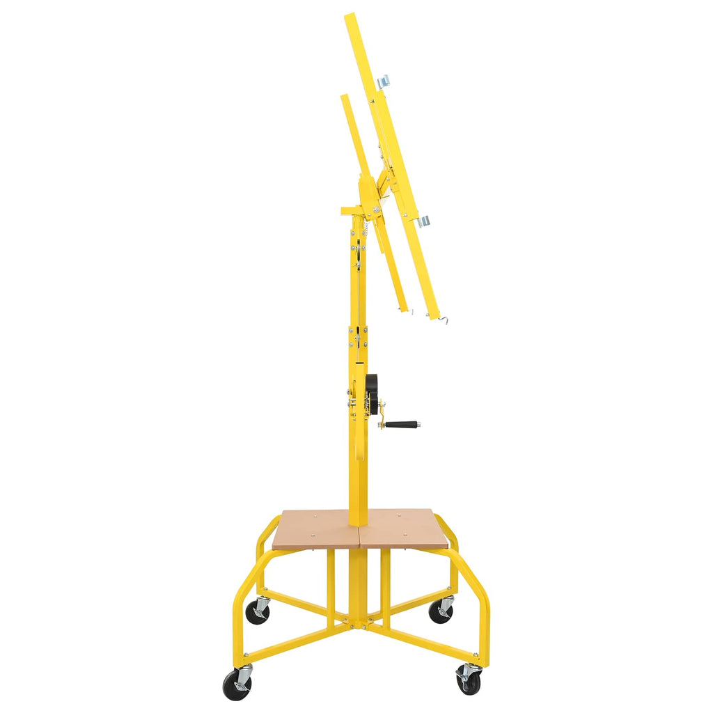 vidaXL Gipskartonheber Gelb 300 x 107 x 330 cm Stahl