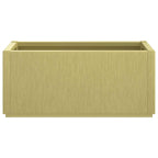 vidaXL Gartenblumenbox Grün 80 x 36 x 35 cm PP