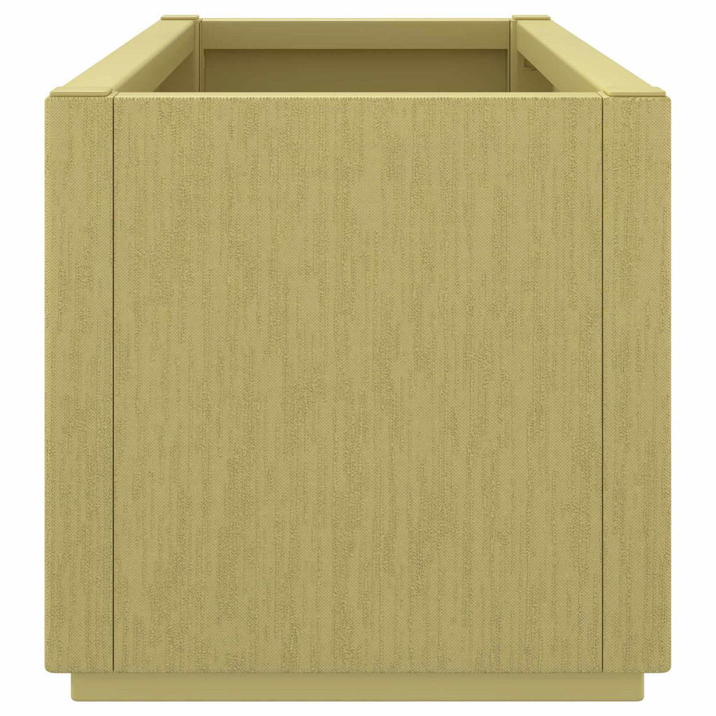 vidaXL Gartenblumenbox Grün 80 x 36 x 35 cm PP