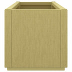 vidaXL Gartenblumenbox Grün 80 x 36 x 35 cm PP