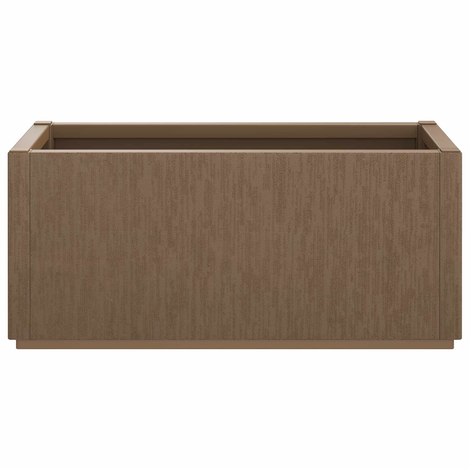 vidaXL Garten-Blumenkasten Braun 80 x 36 x 35 cm PP