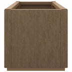 vidaXL Garten-Blumenkasten Braun 80 x 36 x 35 cm PP