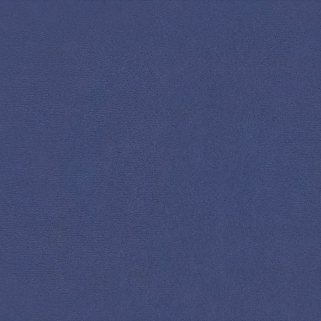 vidaXL Gepolsterte Bank mit Rückenlehne Polizeiblau 110 x 60 x 76 cm
