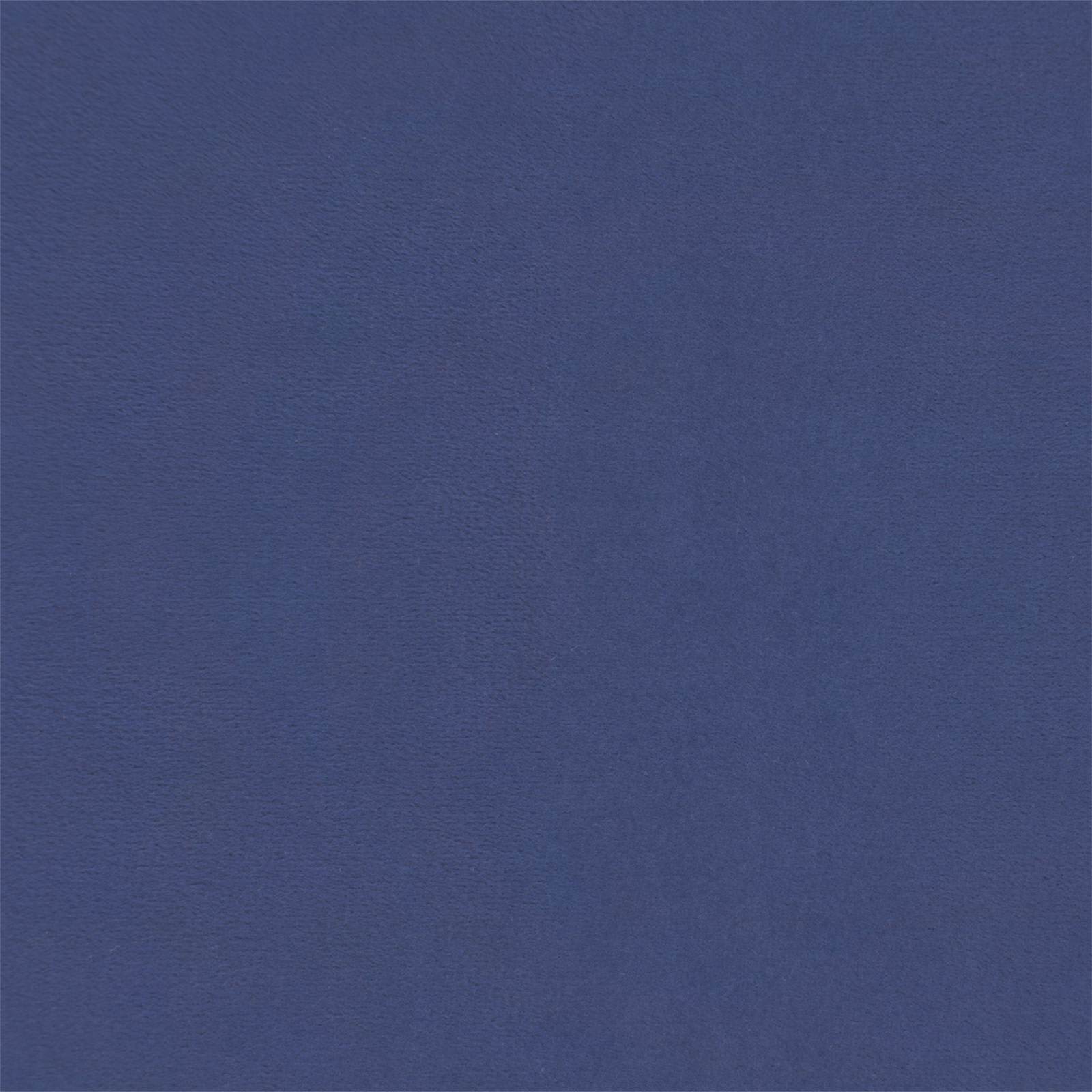 vidaXL Gepolsterte Bank mit Rückenlehne Polizeiblau 110 x 60 x 76 cm