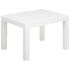 vidaXL Lounge-Set mit Kissen 3 pcs Weiß PP
