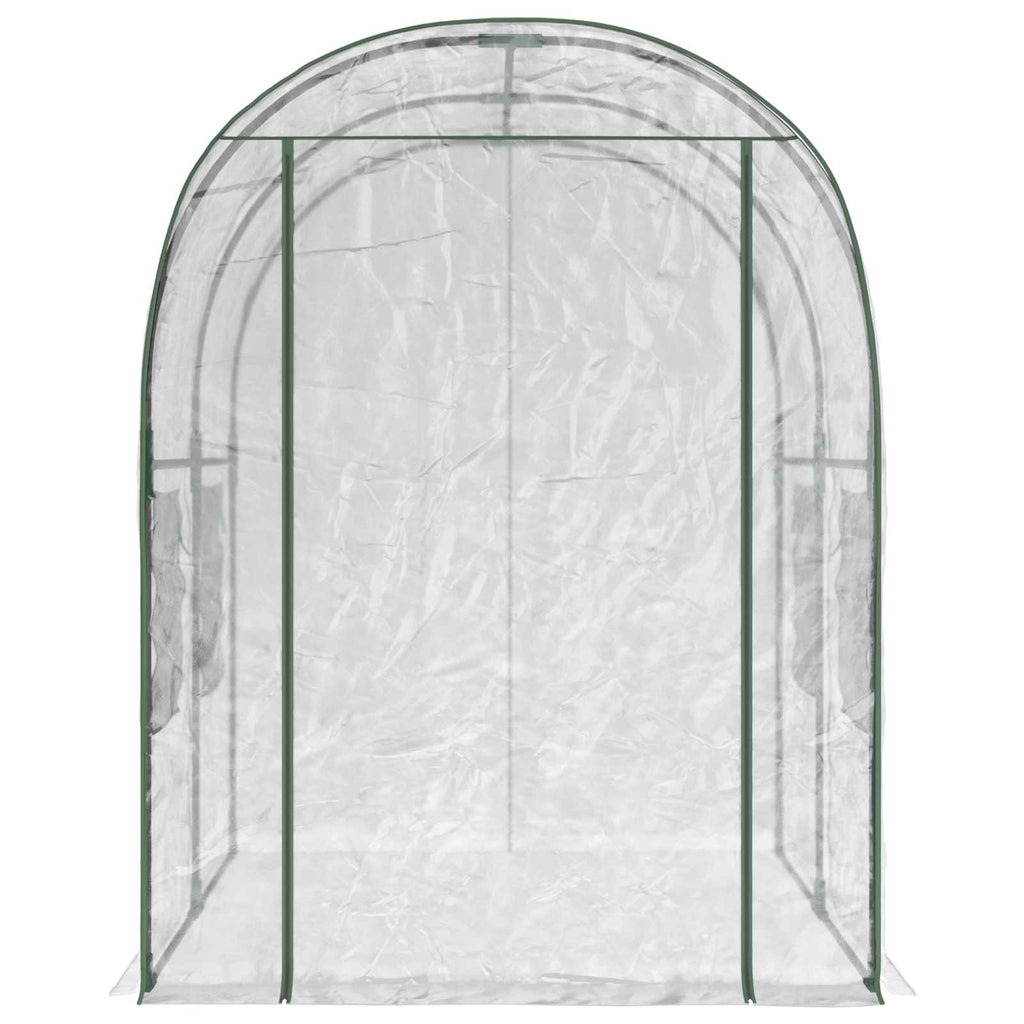 vidaXL Gewächshaus mit Rahmen 160 x 200 x 192,5 cm PVC Transparent