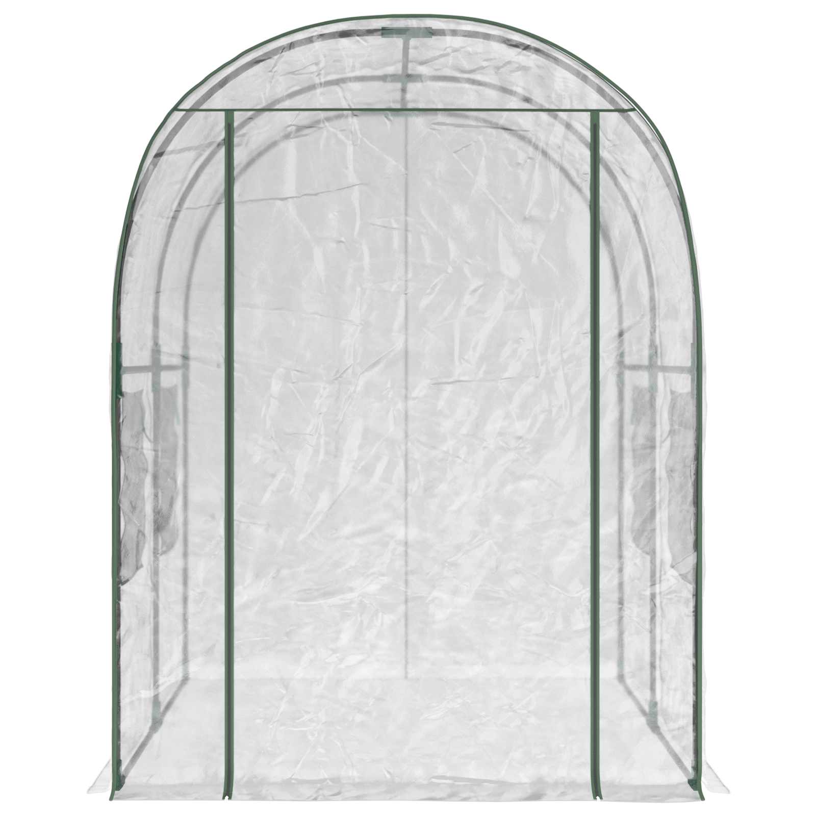 vidaXL Gewächshaus mit Rahmen 160 x 200 x 192,5 cm PVC Transparent