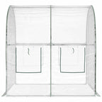 vidaXL Gewächshaus mit Rahmen 160 x 200 x 192,5 cm PVC Transparent
