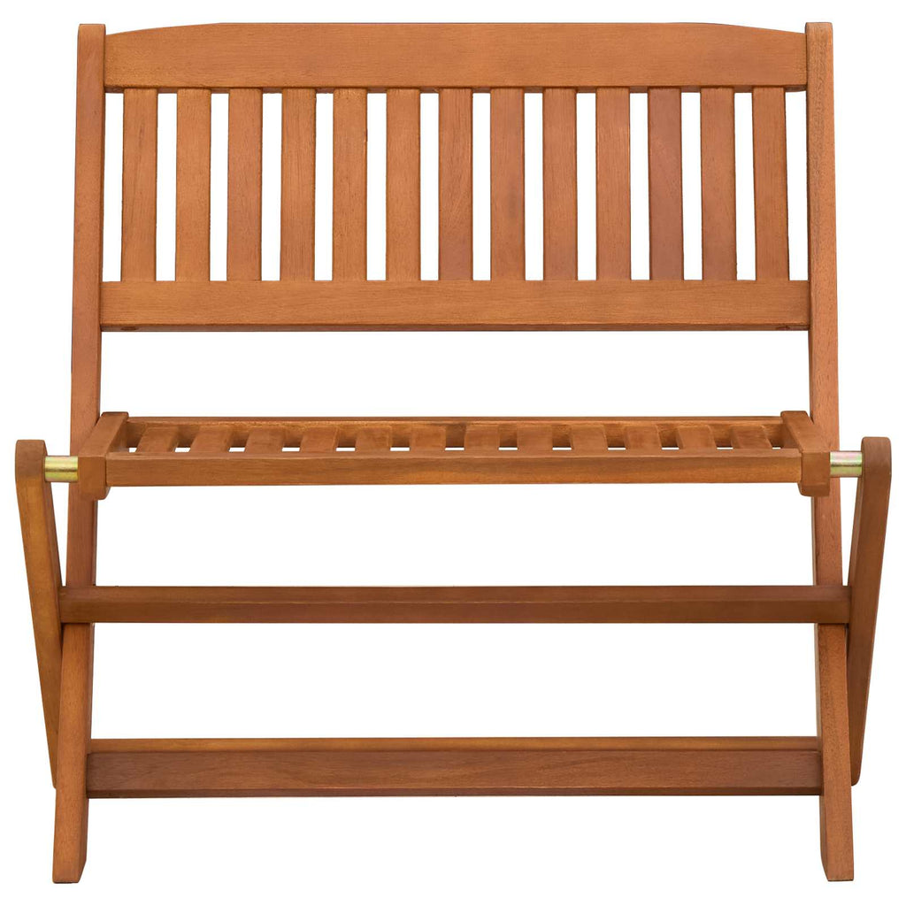 vidaXL Kinderbank Braun 61 x 38 x 57 cm Massives Eukalyptus Holz