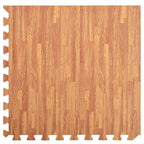 vidaXL Pool Bodenteppich 6 pcs Holz 4,32 ㎡ EVA-Schaum
