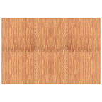 vidaXL Pool Bodenteppich 6 pcs Holz 4,32 ㎡ EVA-Schaum