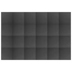 vidaXL Pool Bodenteppich 24 pcs Schwarz 8,64 ㎡ EVA-Schaum