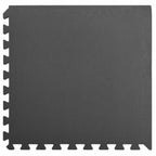 vidaXL Pool Bodenteppich 24 pcs Schwarz 8,64 ㎡ EVA-Schaum