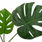 vidaXL Künstliche Monstera Pflanze Grün 70 x 16 x 130 cm