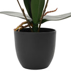 vidaXL Künstliche Orchideen Pflanze Rot 36 x 10 x 30 cm