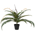 vidaXL Künstlicher Farnbaum Grün 58 x 13 x 60 cm Stoff und PE