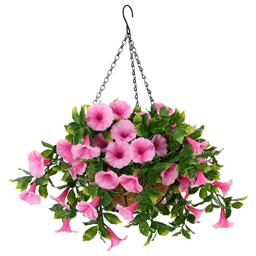 vidaXL Künstliche Blumen Rosa 55 x 50 x 57 cm PE und Stahl