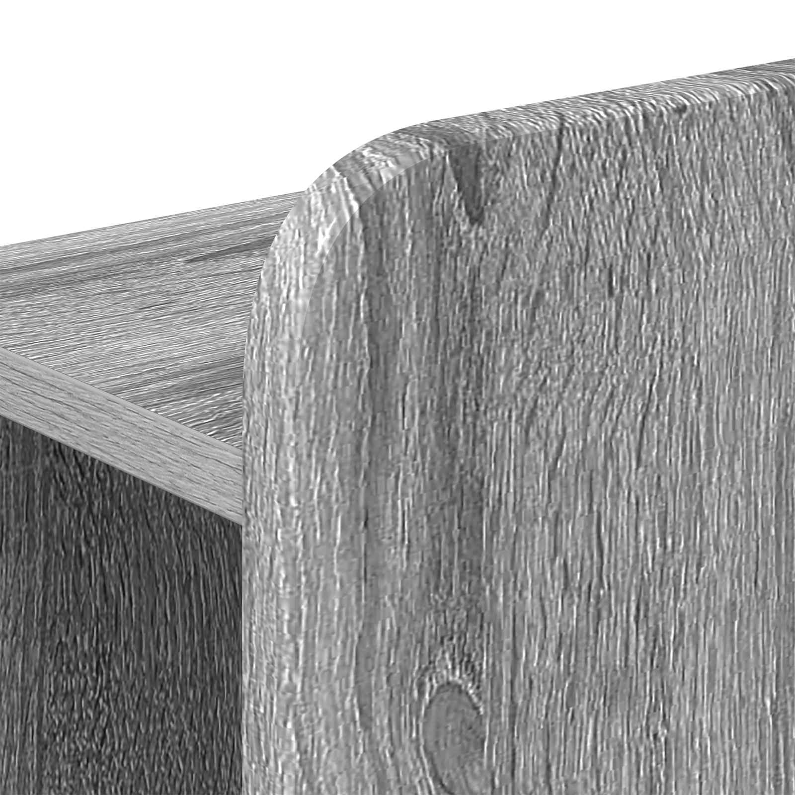 vidaXL Bettgestell mit Stauraum Grau Sonoma 75 x 190 cm Holzwerkstoff