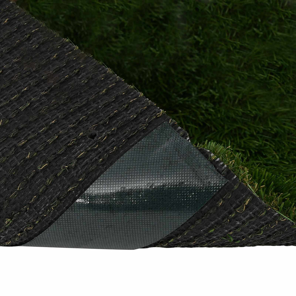 vidaXL Selbstklebendes Kunstrasenband Grün 5 cm x 10 m Vliesstoff
