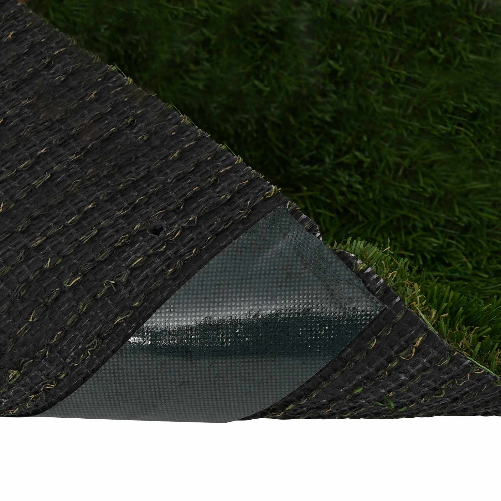 vidaXL Selbstklebendes Kunstrasenband Grün 5 cm x 10 m Vliesstoff