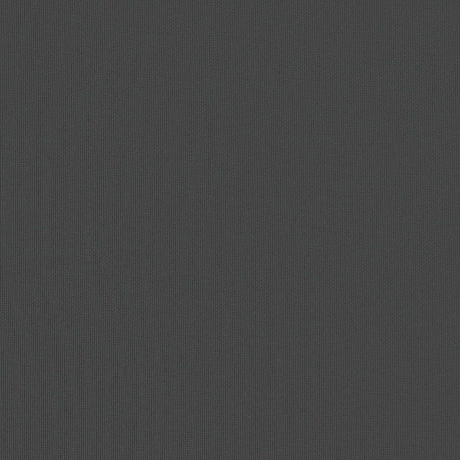 vidaXL Outdoor-Sofagarnitur 3 pcs Schwarz und Dunkelgrau Polyester