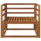 vidaXL Outdoor Mittelsofa Natur