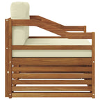 vidaXL Outdoor-Sofagarnitur Massivholz Akazie Natur
