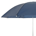 vidaXL Sonnenschirm mit Klemme 2 pcs Marineblau Ø 105 x 86 cm
