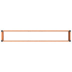 vidaXL Hochbeet Braun 200 x 30 x 72 cm WPC und Aluminium