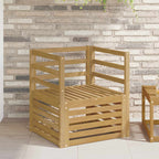 vidaXL Outdoor-Sofa Massivholz Akazie Natur