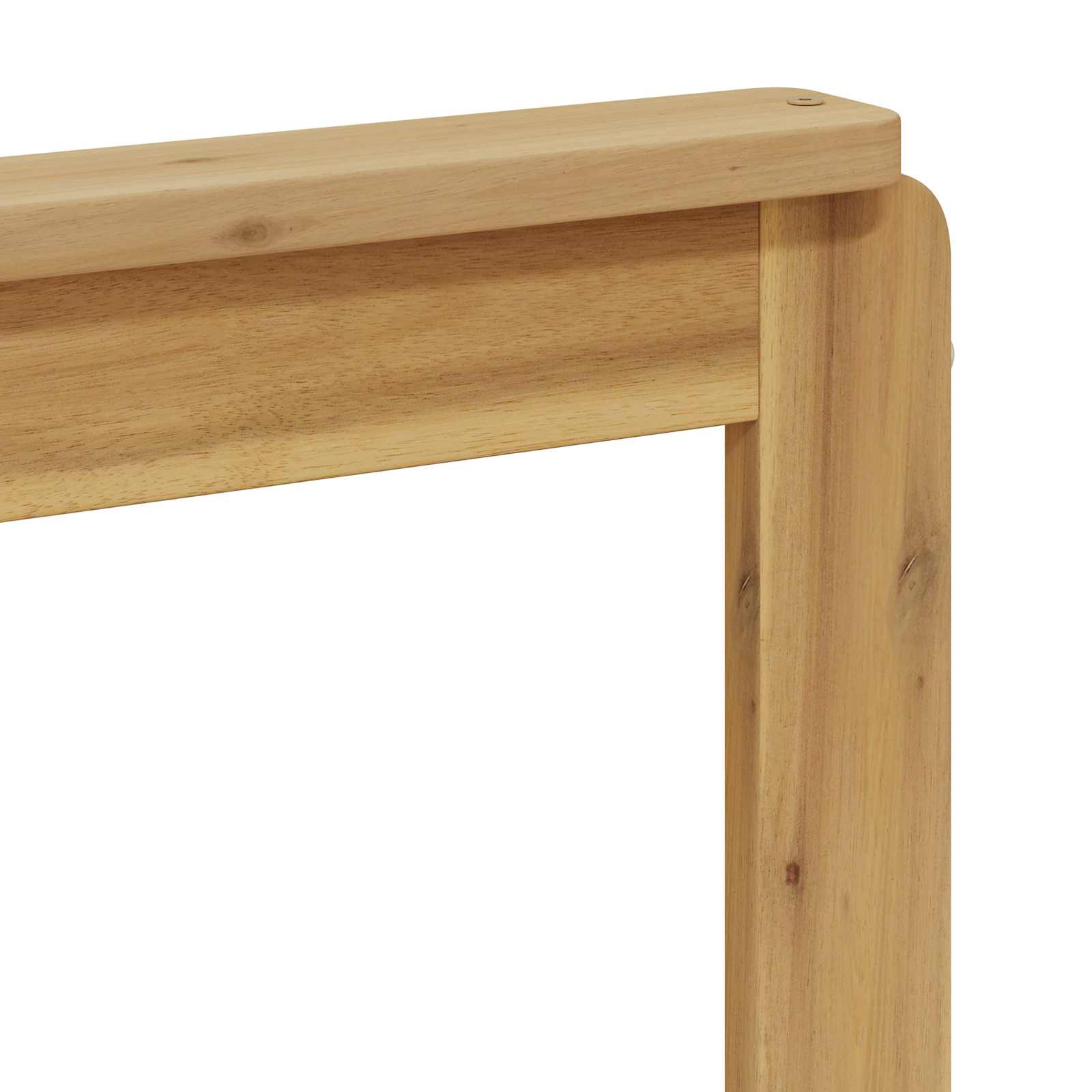 vidaXL 2 Stück Outdoor-Sofagarnitur Massivholz Akazie Weiß