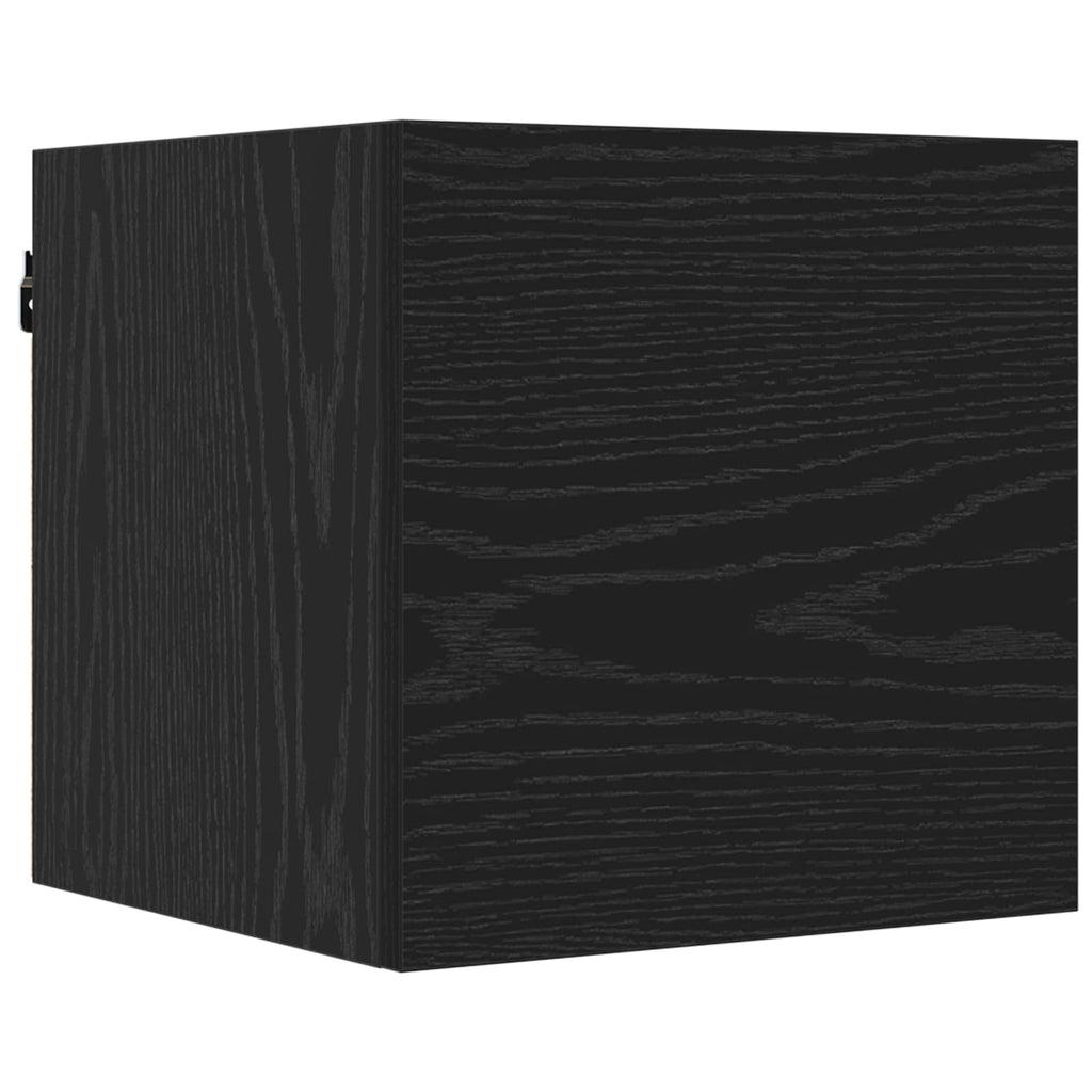 vidaXL TV-Schrankset 5 pcs 100 x 30 x 30 cm Schwarze Eiche