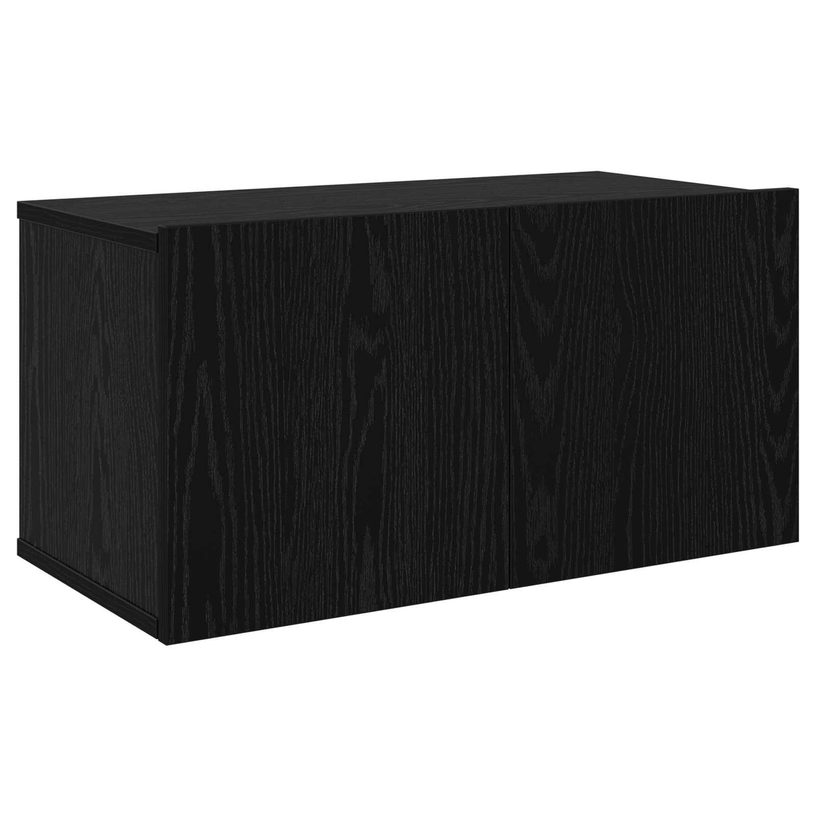 vidaXL TV-Schrankset 10 pcs 180 x 30 x 30 cm Schwarze Eiche