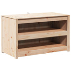 vidaXL Outdoor-Küchenschrank mit Regal MEPPEL 3 Stück Natur Douglasie