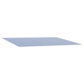 vidaXL Markisenersatzstoff Blau und Weiß 250 x 200 cm Polyester