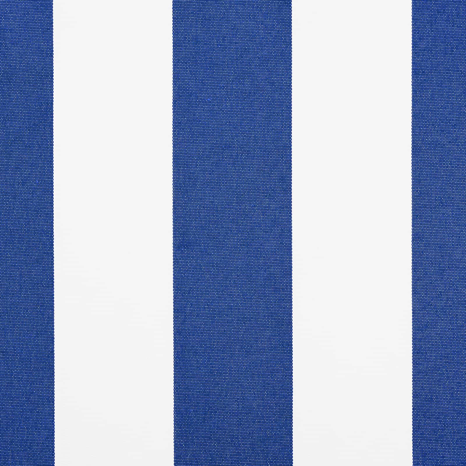 vidaXL Markisenersatzstoff Blau und Weiß 250 x 200 cm Polyester