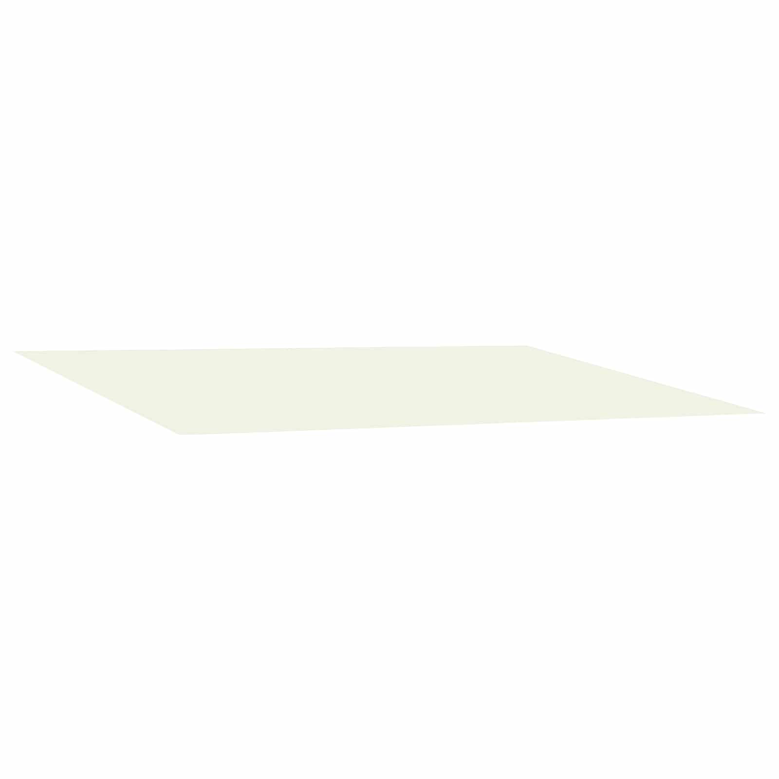 vidaXL Markisenersatzstoff Creme 250 x 200 cm Polyester