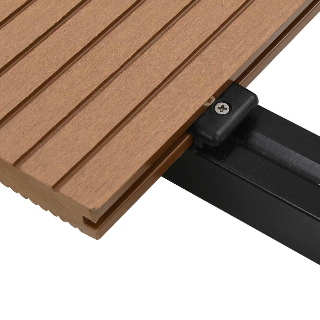 vidaXL Terrassendiele 30 pcs Teak WPC