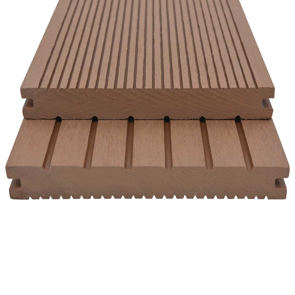 vidaXL Terrassendiele 20 pcs Hellbraun WPC