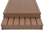 vidaXL Terrassendiele 20 pcs Hellbraun WPC