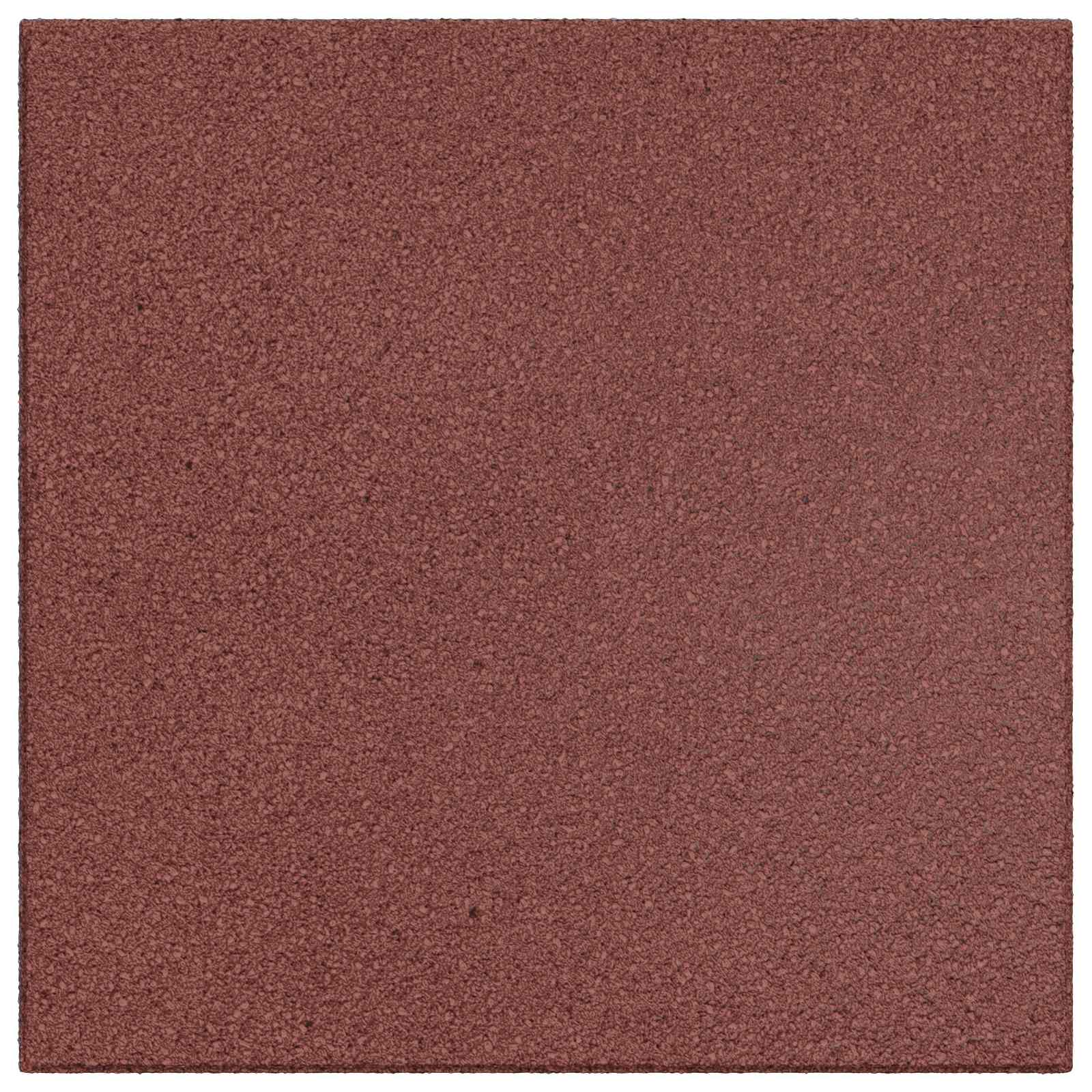 vidaXL Sturzschutzfliesen 12 pcs Rot 50 x 50 cm Gummi