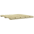 vidaXL Terrassenfliese 12 pcs Grün 50 x 50 cm