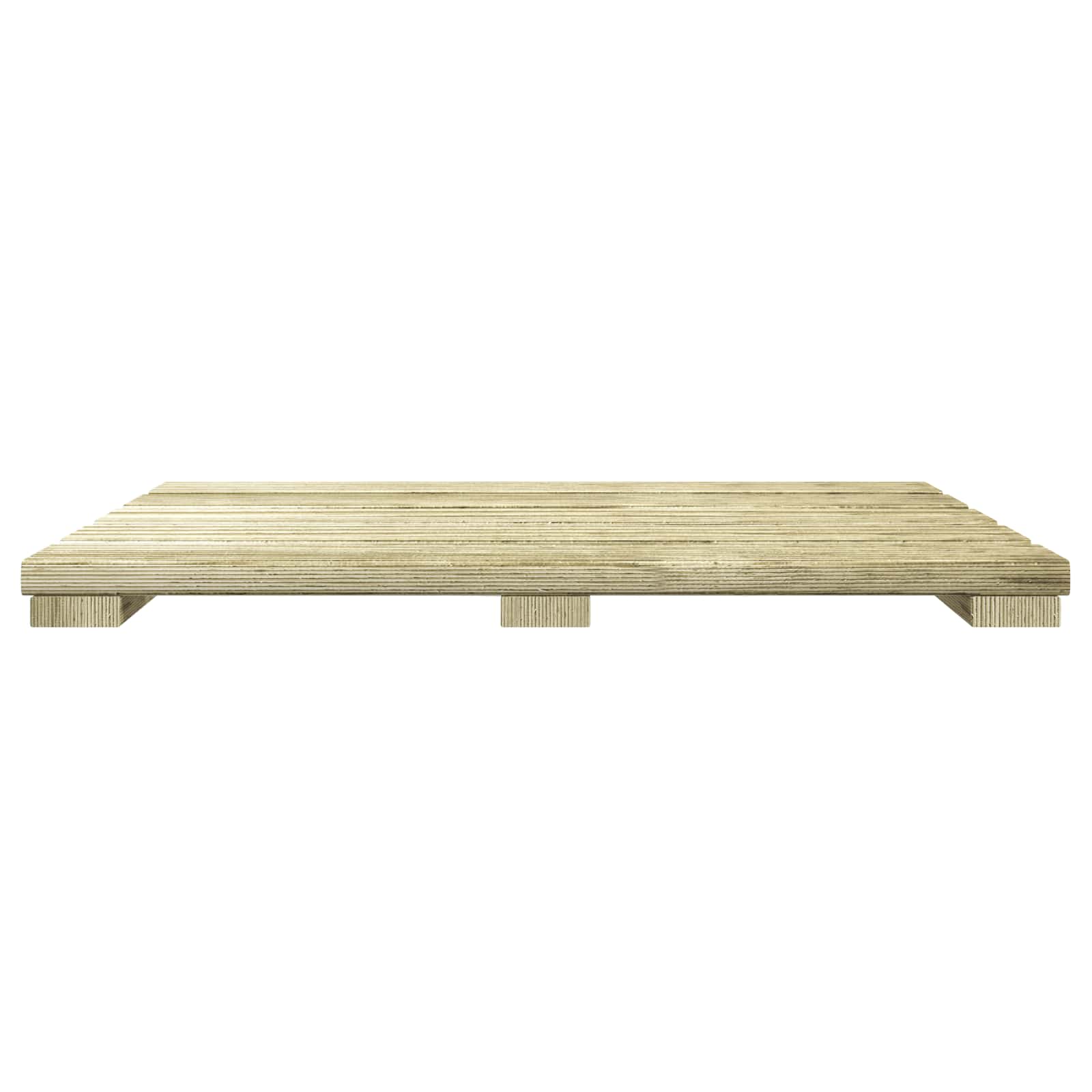 vidaXL Terrassenfliese 12 pcs Grün 50 x 50 cm
