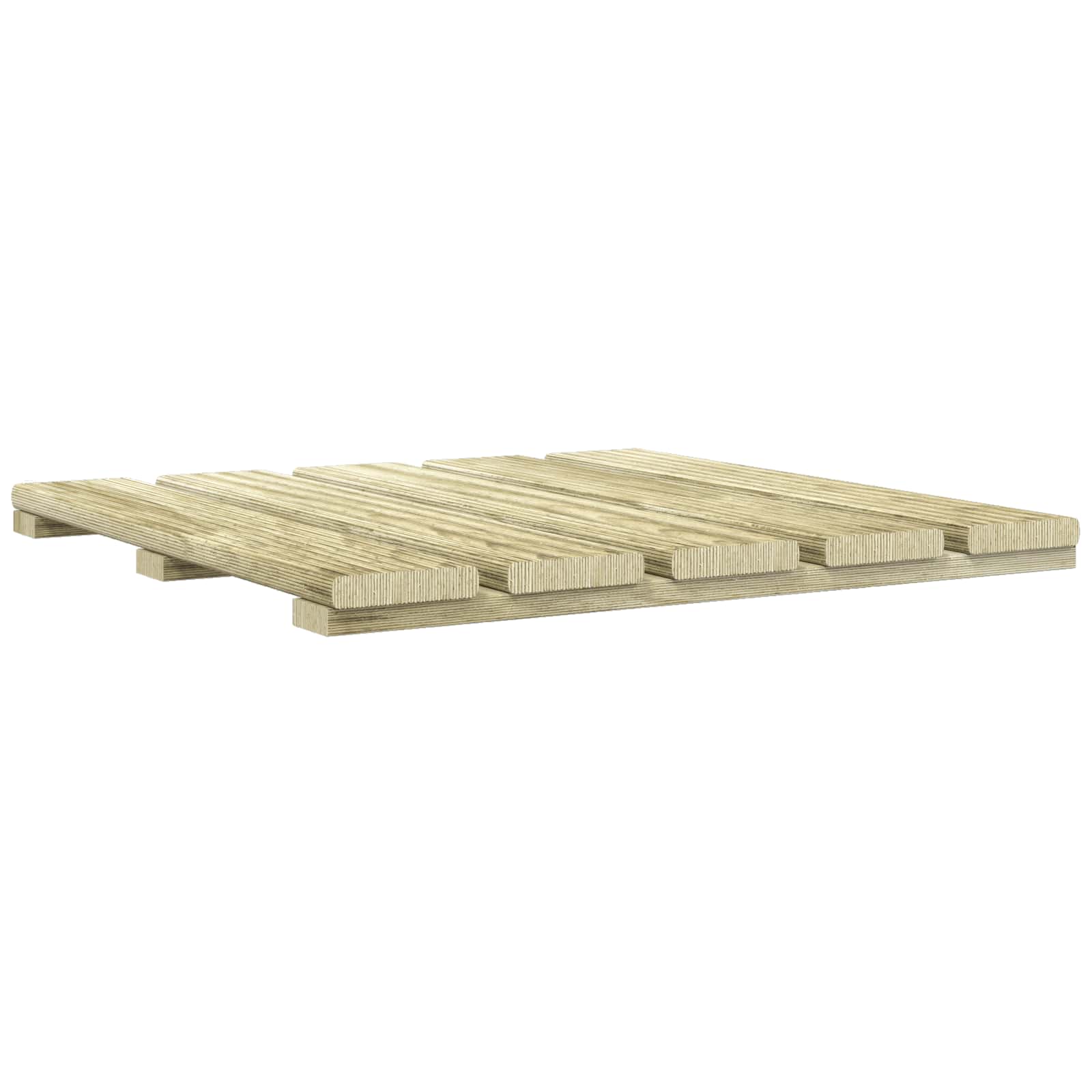 vidaXL Terrassenfliese 18 pcs Grün 50 x 50 cm